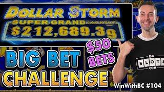 ‍️ Big Bet Challenge  $50 Spins On Dollar Storm Caribbean Gold