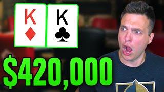 WHAT JUST HAPPENED At The Lodge?! [Insane Poker Cash Game]