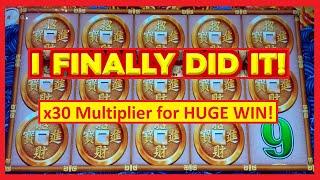 x30 Multiplier → HUGE WIN! 5 Dragons Ultra Slot - I FINALLY DID IT!