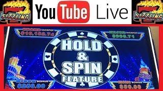 NON-STOP Lightning Link HIGH STAKES Hold and Spin + FREE GAMES BONUS Sizzling Slot Jackpots Videos
