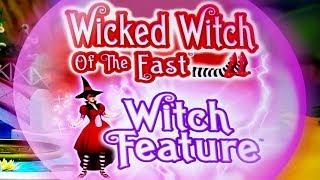 OMG!  BIG WITCH WINS on MUNCHKINLAND ONLY WITCH FEATURES SLOT POKIE