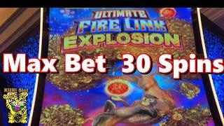HELLO MR. MONKEY !!ULTIMATE FIRE LINK EXPLOSION Slot (SG) MAX BET 30 SPINSMAX 30  #15 栗