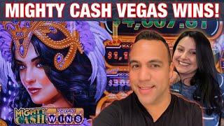 ALL BONUSES CHA CHING!!   | Mighty Cash Las Vegas | Liberty Link $25 bet SPIN | EEEEE!