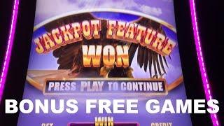 Buffalo Grand Live Play with Jackpot Bonus feature and free spins Slot Machine