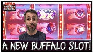 BUFFALO GOLDEN 7's - A NEW DOLLAR SLOT  CASH ME OUT WITH NEILY777
