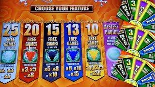 5 Dragons Grand Slot Machine Bonus Won ! NICE GAME . Live Aristocrat Slot Machine Play