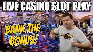 $5,000 Bank The Bonus Live Slot Play! - Jackpot Won Live on Lightning Link!