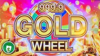 999 9 gold Wheel slot machine, bonus