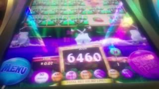 BIG WIN - Willy Wonka Pure Imagination Slot Machine Oompa Loompa Bonus - 4 Wild Reels