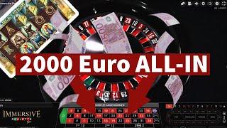 Legacy of Egypt & 2000 Euro Roulette ALL-IN!