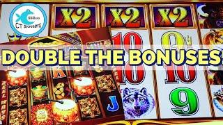 GOING FOR THAT SECOND BONUS PAYS OFF! Buffalo Gold Revolution & Dancing Drums Explosion!