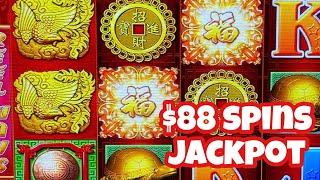 88 FORTUNES GRANDE JACKPOT/ FREE GAMES $88 SPINS/ HIGH LIMIT