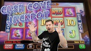 BOD Catches 3 Jackpots on Cash Cove  $25 High Limit Spins in Las Vegas