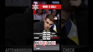 The MOST AMAZING Call From The 2022 WSOP #shorts #wsop