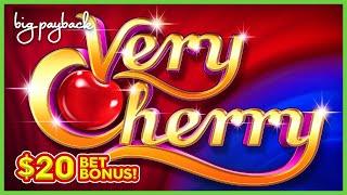 3 $20/SPIN BONUSES on Very Cherry Slots!