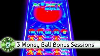 Money Ball slot machine, 3 Sessions with the Money Ball Bonus