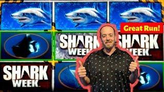 FIRST LOOK• SHARK WEEK• Discovery Channel Slot Live Play | Bonuses