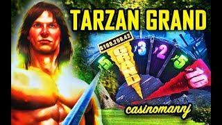 •NEW• TARZAN GRAND SLOT •- LIVE PLAY! - BONUS FEATURE(s) + SWEET LINE HIT - Slot Machine Bonus