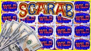 My BIGGEST BONUS WIN on SCARAB  TONS of WILDS