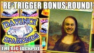 Free Games Jackpot! Davinci Diamonds Re-Trigger WIN | The Big Jackpot