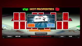 WMS Monopoly Roulette Hot Properties - Hot Properties Bonus