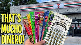 That's MUCHO DINERO!  $30 Winner's Circle + $30 Cash Celebration!  TEXAS LOTTERY Scratch Offs