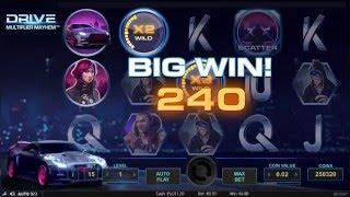 NETENT Netent Drive Multiplier Mayhem Slot REVIEW Featuring Big Wins With FREE Coins