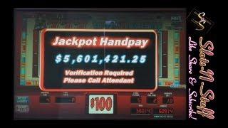 $1000 a spin progressive jackpot win!