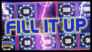 My Biggest Progressive on LL  FILL IT UP!!  Slot Machine Pokies w Brian Christopher