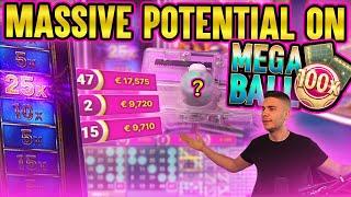 MEGA BALL HITTING WITH MASSIVE POTENTIAL | WINNING ON ONLINE CASINO LIVE GAMES