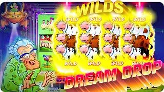 RARE!!! FULL SCREEN WILDS!!! Invaders Attack from the Planet Moolah - CASINO SLOTS