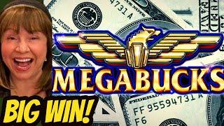 MEGABUCKS BIG WIN AND DRAGON SPIN BONUS!