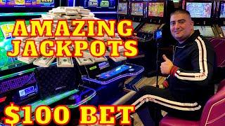 $100 Spin JACKPOTS On Unicorn & Cleopatra Slot Machines