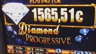 50/50 Change To Hit Diamond Progresive!