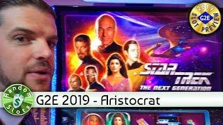 Star Trek The Next Generation, Slot Machine Preview #G2E2019 Aristocrat