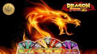 Dragon Fire 7s - MAX BET - $1 denom - NICE! -  live play w/ bonus - Slot Machine Bonus