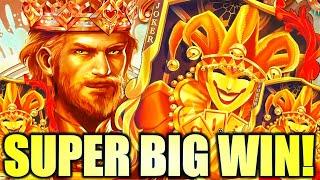 SUPER BIG WIN! THIS KING CAN PAY! NEW SLOT!  KING OF RUBIES (ROYAL RUSH) Slot Machine (AGS)