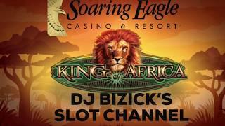 King of Africa  Slot Machine  WMS CLASSIC   BONUS  SOARING EAGLE CASINO