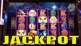 JACKPOT! HANDPAY ! Timber Wolf Lover Part 4The power of 32 x ! Timber Wolf DX Slot machine 栗スロット