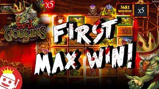 EVIL GOBLINS xBOMB  FIRST EVER x31969 MAX WIN!