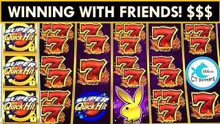 *FUN WITH FRIENDS* 88 Fortunes Slot Machine and Quick Hit MAX BET WINS!