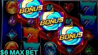 Wild Fury Slot Machine $6 Max Bet Bonus | 88 Fortunes Slot $8.80 Max Bet Bonus | Crystal Star Slot