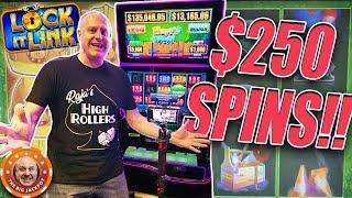 $250 SPINS = EPIC WIN$ 110 SPINS on HIGH LIMIT Huff N' Puff