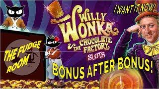 Willy Wonka Slot  Multiple Bonuses! The Slot Cats