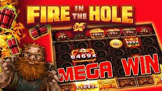 FIRE IN THE HOLE - £32,982 WIN!