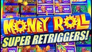 •SUPER RETRIGGERS! • MEGA CASH REELS!• MONEY ROLL | INCREDIBLE TECHNOLOGIES (IT) Slot Machine Bonus