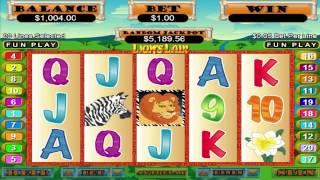 Lions Lair  free slot machine game preview by Slotozilla.com