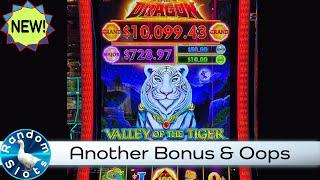 New️Valley of the Tiger Jewel of the Dragon Slot Machine Bonus