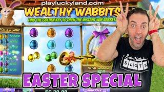 Wealthy Wabbits  Easter Special on PlayLuckyland.com
