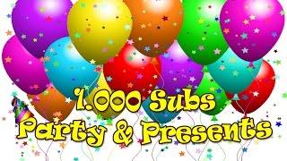 *1000 subs special* Let's celebrate with dances and presents opening!- Slot Machine Bonus